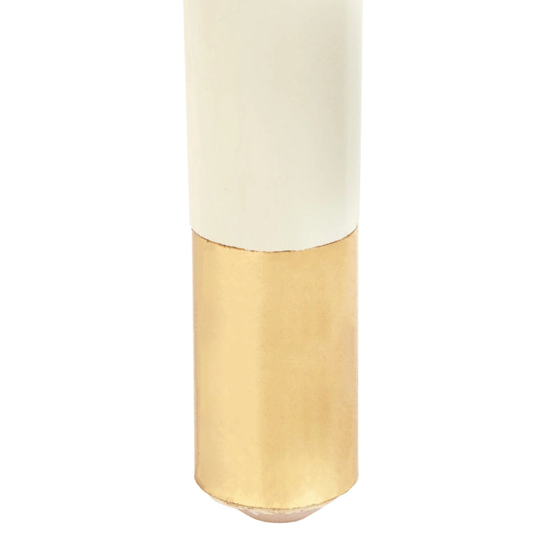 Table d'appoint à un tiroir du milieu du siècle avec étagère surélevée blanc antique noyer rose poudré