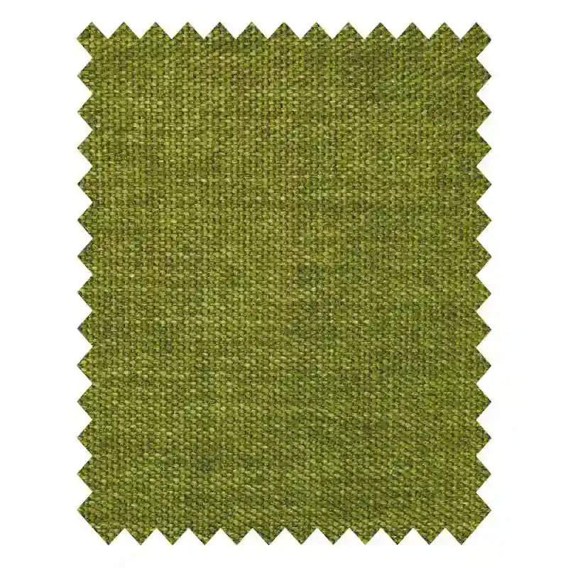 Tête de lit capitonnée verte, réglable en hauteur, en tissu rembourré de mousse