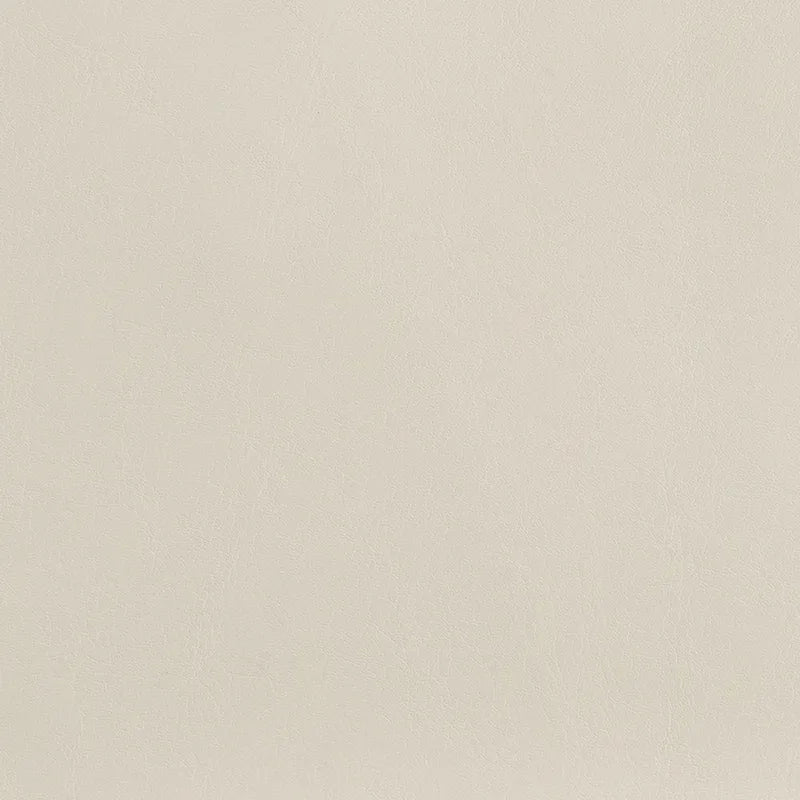 Tête de lit capitonnée grand lit Cream Camelback en similicuir blanc