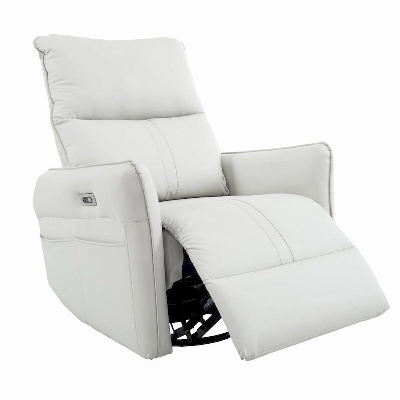 Fauteuil inclinable, pivotant et basculant 270 avec ports de chargement USB